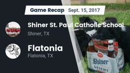 Recap: Shiner St. Paul Catholic School vs. Flatonia  2017