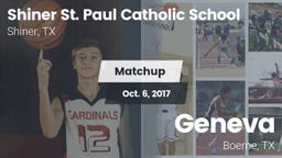 Matchup: St. Paul Catholic vs. Geneva  2017