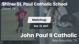 Matchup: St. Paul Catholic vs. John Paul II Catholic  2017