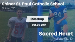 Matchup: St. Paul Catholic vs. Sacred Heart  2017