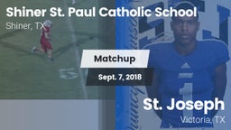 Matchup: St. Paul Catholic vs. St. Joseph  2018