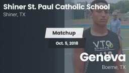 Matchup: St. Paul Catholic vs. Geneva  2018