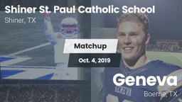 Matchup: St. Paul Catholic vs. Geneva  2019