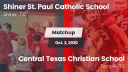 Matchup: St. Paul Catholic vs. Central Texas Christian School 2020