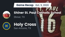 Recap: Shiner St. Paul Catholic School vs. Holy Cross  2020
