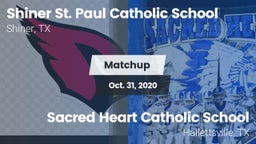 Matchup: St. Paul Catholic vs. Sacred Heart Catholic School 2020