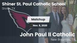 Matchup: St. Paul Catholic vs. John Paul II Catholic  2020