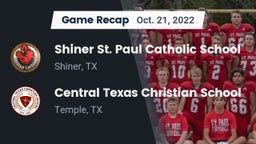 Recap: Shiner St. Paul Catholic School vs. Central Texas Christian School 2022