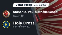 Recap: Shiner St. Paul Catholic School vs. Holy Cross  2023