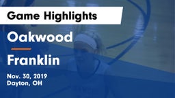 Oakwood  vs Franklin  Game Highlights - Nov. 30, 2019