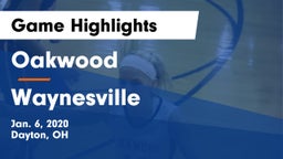 Oakwood  vs Waynesville  Game Highlights - Jan. 6, 2020