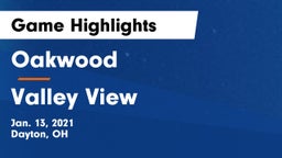 Oakwood  vs Valley View  Game Highlights - Jan. 13, 2021