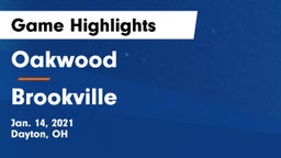 Oakwood  vs Brookville  Game Highlights - Jan. 14, 2021