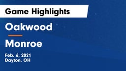 Oakwood  vs Monroe  Game Highlights - Feb. 6, 2021