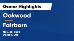 Oakwood  vs Fairborn Game Highlights - Nov. 20, 2021