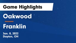 Oakwood  vs Franklin  Game Highlights - Jan. 8, 2022