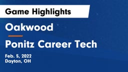 Oakwood  vs Ponitz Career Tech  Game Highlights - Feb. 5, 2022