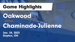 Oakwood  vs Chaminade-Julienne  Game Highlights - Jan. 24, 2023