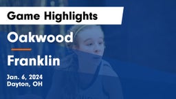Oakwood  vs Franklin  Game Highlights - Jan. 6, 2024