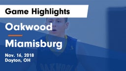 Oakwood  vs Miamisburg  Game Highlights - Nov. 16, 2018