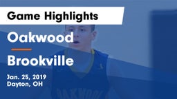 Oakwood  vs Brookville  Game Highlights - Jan. 25, 2019