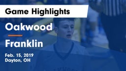 Oakwood  vs Franklin  Game Highlights - Feb. 15, 2019