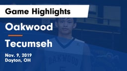 Oakwood  vs Tecumseh Game Highlights - Nov. 9, 2019