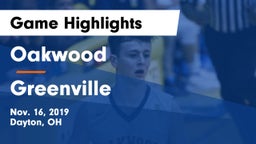 Oakwood  vs Greenville  Game Highlights - Nov. 16, 2019