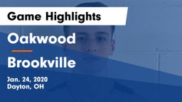 Oakwood  vs Brookville  Game Highlights - Jan. 24, 2020