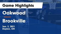 Oakwood  vs Brookville  Game Highlights - Jan. 2, 2021