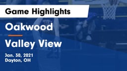 Oakwood  vs Valley View  Game Highlights - Jan. 30, 2021