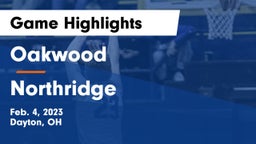 Oakwood  vs Northridge  Game Highlights - Feb. 4, 2023