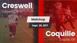Matchup: Creswell  vs. Coquille  2017