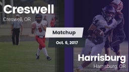 Matchup: Creswell  vs. Harrisburg  2017