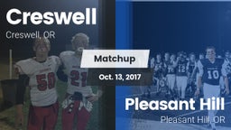 Matchup: Creswell  vs. Pleasant Hill  2017