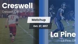 Matchup: Creswell  vs. La Pine  2017