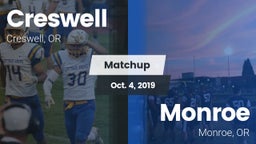 Matchup: Creswell  vs. Monroe  2019