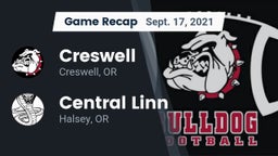 Recap: Creswell  vs. Central Linn  2021