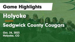 Holyoke  vs Sedgwick County Cougars Game Highlights - Oct. 24, 2023