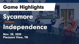 Sycamore  vs Independence  Game Highlights - Nov. 28, 2020