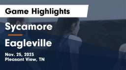 Sycamore  vs Eagleville  Game Highlights - Nov. 25, 2023