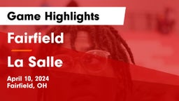 Fairfield  vs La Salle  Game Highlights - April 10, 2024