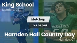 Matchup: King School vs. Hamden Hall Country Day  2017