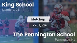 Matchup: King School vs. The Pennington School 2018
