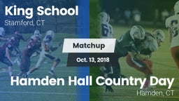 Matchup: King School vs. Hamden Hall Country Day  2018