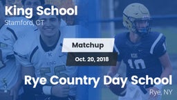 Matchup: King School vs. Rye Country Day School 2018