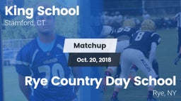 Matchup: King School vs. Rye Country Day School 2018