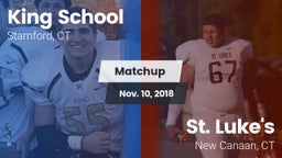 Matchup: King School vs. St. Luke's  2018