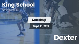 Matchup: King School vs. Dexter 2019