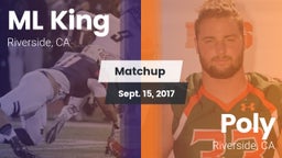 Matchup: ML King  vs. Poly  2017